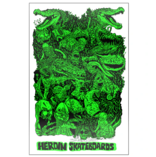Heroin Allegory Stickers - Set of 6 - Image 5