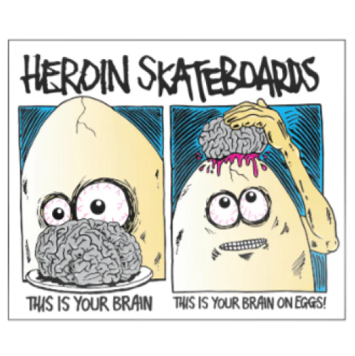 Heroin Allegory Stickers - Set of 6 - Image 8