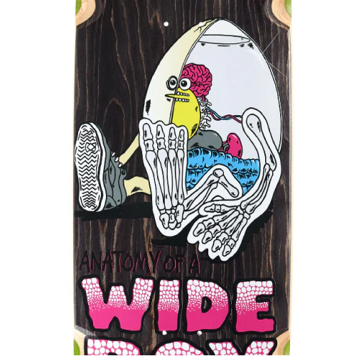 Heroin Anatomy of a Wide Boy Skateboard Deck 10.4" - Image 6