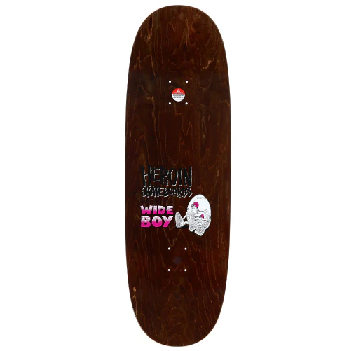 Heroin Anatomy of a Wide Boy Skateboard Deck 10.4" - Image 7