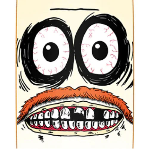 Heroin Bail Gun Gary 3 Symmetrical Skateboard Deck 9.75" - Image 2