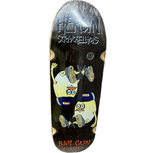 Heroin Bail Gun Gary 4 Symmetrical Skateboard Deck 9.75" - Image 8