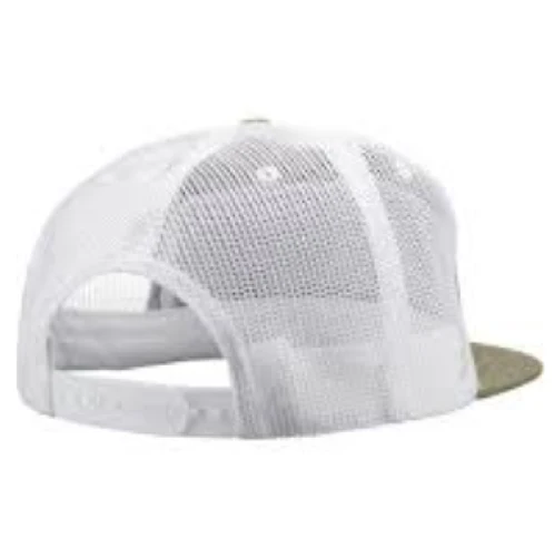 Heroin Certifried Trucker Hat - Olive/White - Image 3