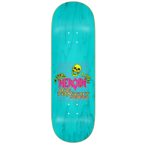 Heroin Craig Questions Die Tonight Skateboard Deck 10" - Image 4