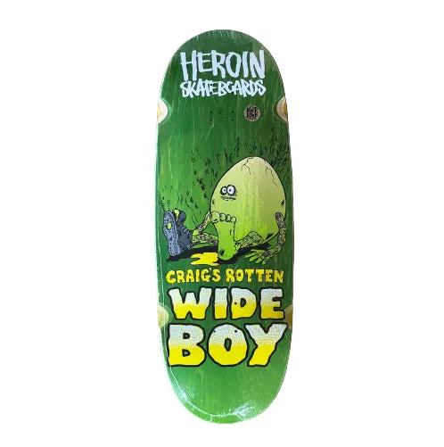 Heroin Craig's Rotten Wide Boy Skateboard Deck 10.75" - Image 3