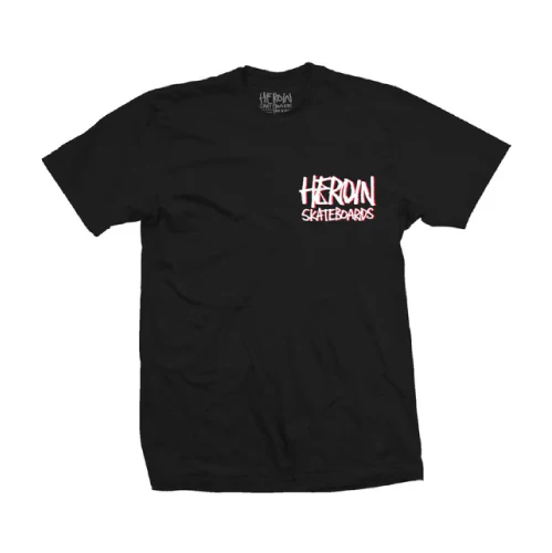 Heroin Curb Killer Knife Tee - Black - Image 2