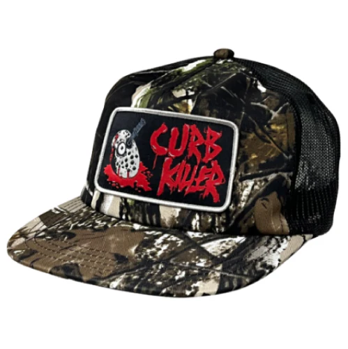 Heroin Curb Killer Trucker Snapback Hat