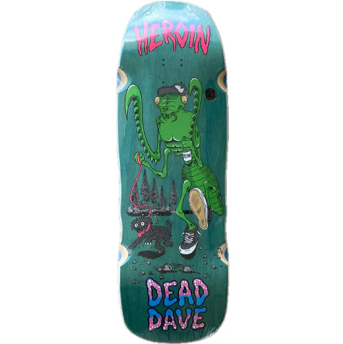 Heroin Dead Dave Bug Skateboard Deck 10.1" - Image 5
