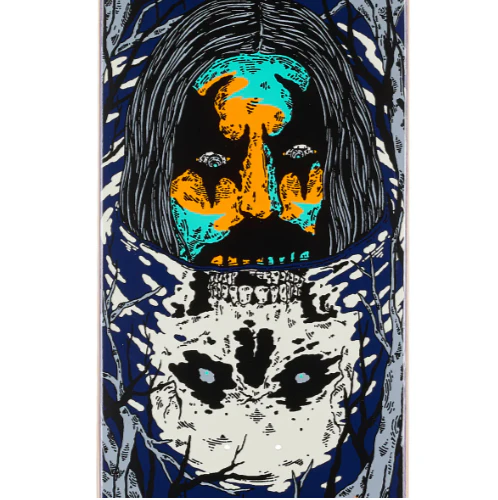 Heroin Dead Dave Dead Reflections Symmetrical Skateboard Deck 10.0" - Image 2