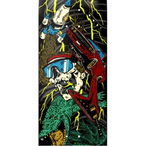 Heroin Dern Hurricane Skateboard Deck 8.5" - Image 2