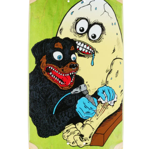 Heroin Dressen Guest Egg Skateboard Deck 9.75" - Image 2