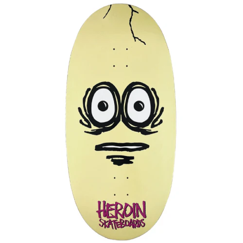 Heroin Eggzilla 2 The Revenge Skateboard Deck 14.25"