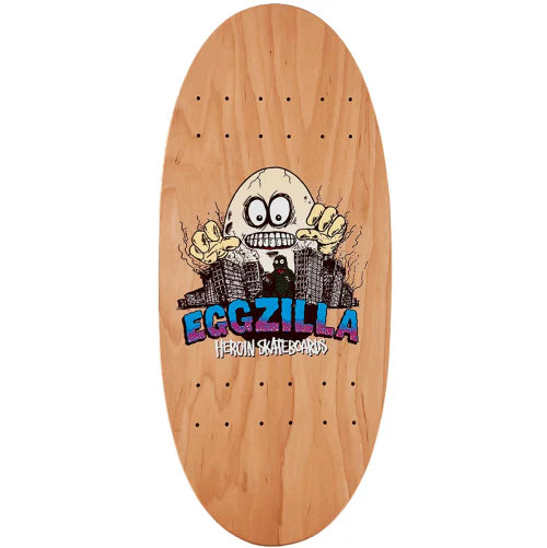 Heroin Eggzilla Skateboard Deck 13.5" - Image 3