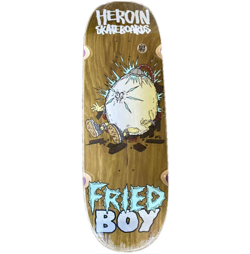 Heroin Fried Boy Skateboard Deck 10.4" - Image 5