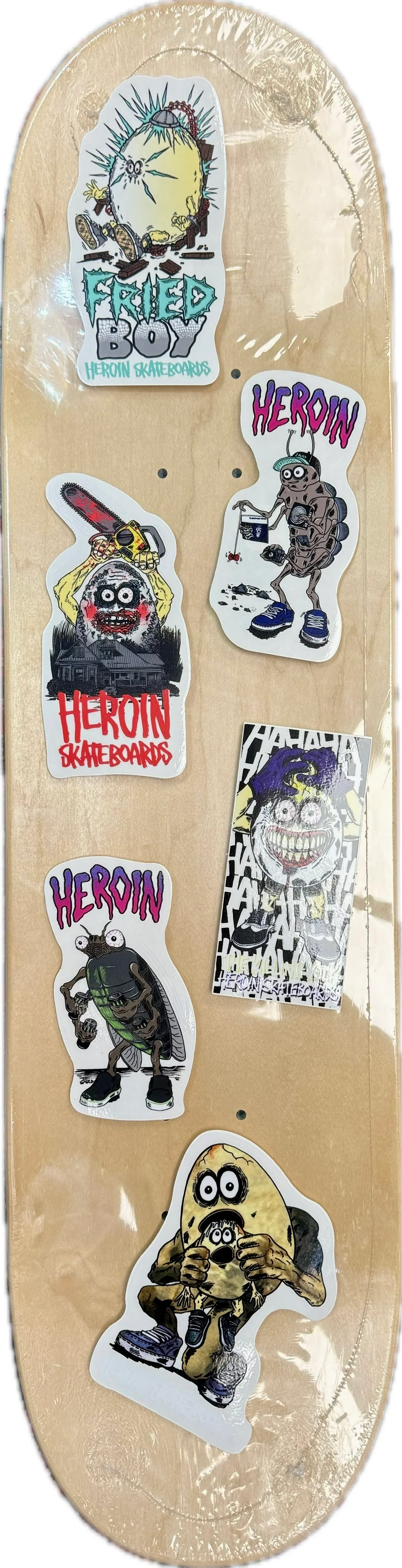 Heroin Fried Boy Stickers - Set of 6 - Image 2