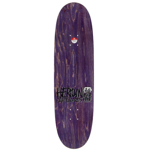 Heroin Fried Egg 3 Skateboard Deck 8.9" - Image 4