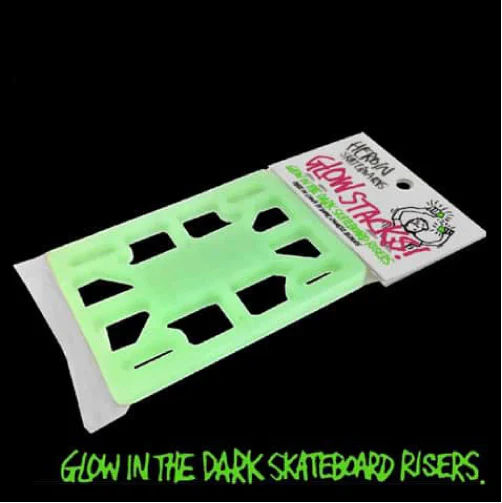 Heroin Glow Stacks Glow in the Dark Risers 1/8" (Set of 2) - Image 2