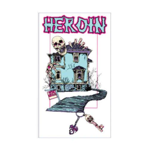 Heroin Haunted House Stickers - Individual - Image 3