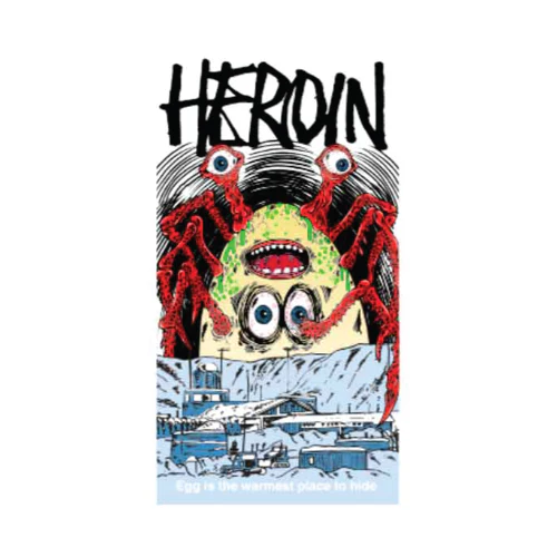 Heroin Haunted House Stickers - Individual - Image 7