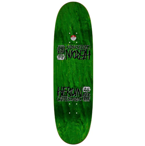 Heroin Holo Egg Symmetrical Skateboard Deck Holographic 9.25" - Image 3