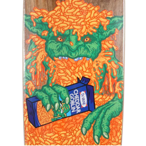 Heroin Mandy X Bratrud Symmetrical Shuv Skateboard Deck 9.0" - Image 2