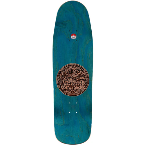 Heroin Mandy X Newell Shaped Skateboard Deck 9.25" - Image 3