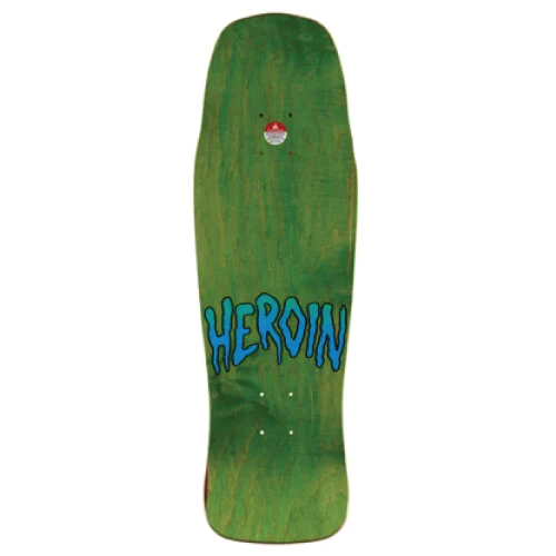 Heroin Mini Eyeballer Shaped Skateboard Deck 9.0" - Image 3