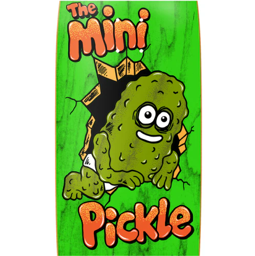 Heroin Mini Pickle Skateboard Deck 9.5" - Image 2