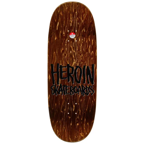 Heroin Mini Wide Boy Skateboard Deck 10.5" - Image 2