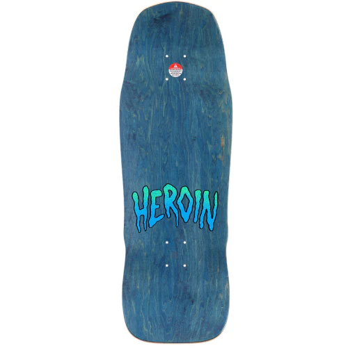Heroin Mutant Eyeballer Shaped Skateboard Deck 10.25" - Image 3