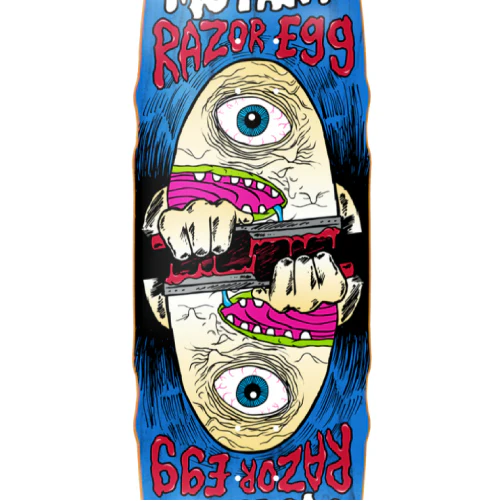 Heroin Mutant Razor Egg Skateboard Deck 9.5" - Image 2