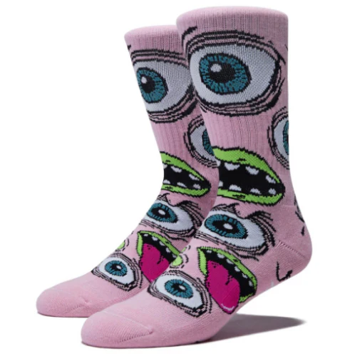 Heroin Mutant Socks - Pink