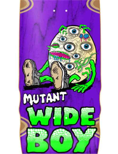Heroin Mutant Wide Boy Skateboard Deck 10.4" - Image 2