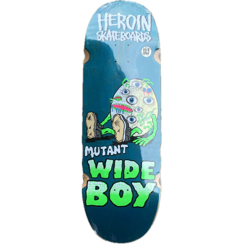 Heroin Mutant Wide Boy Skateboard Deck 10.4" - Image 6