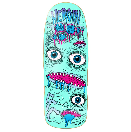 Heroin Mutator Mini Skateboard Deck 10.5"
