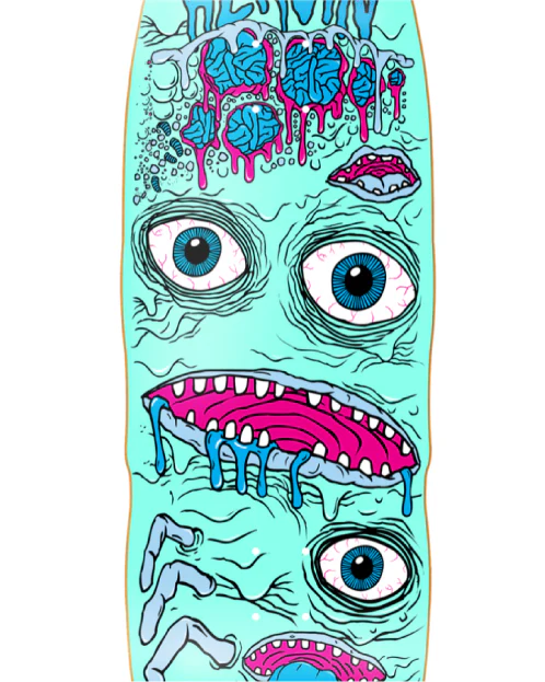 Heroin Mutator Mini Skateboard Deck 10.5" - Image 2