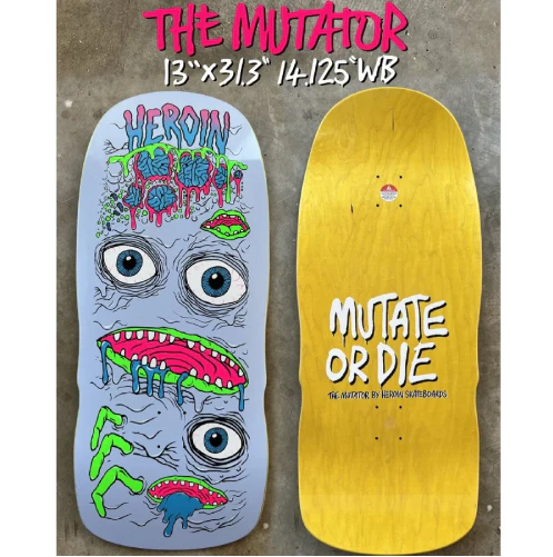 Heroin Mutator Skateboard Deck 13.0" - Image 3