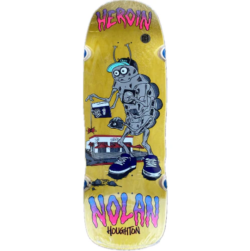 Heroin Nolan Bug Skateboard Deck 10.4" - Image 4