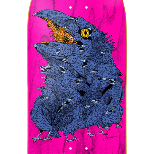 Heroin Nolan Crow Skateboard Deck 9.9" - Image 2