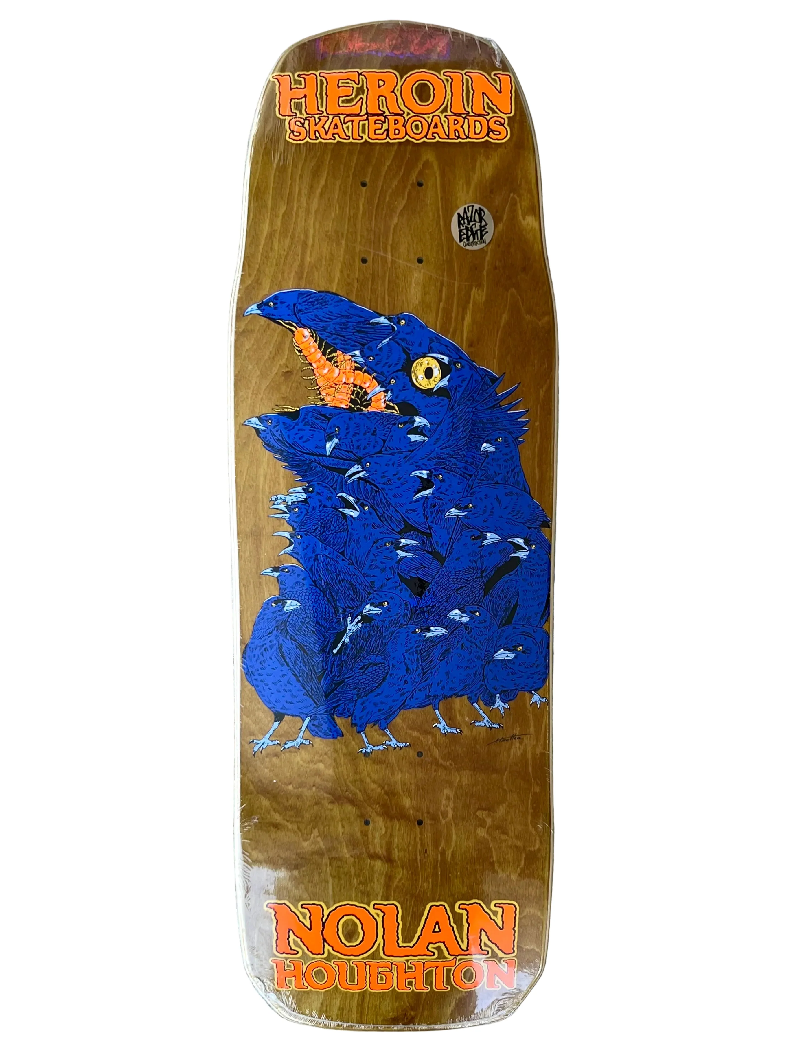 Heroin Nolan Crow Skateboard Deck 9.9" - Image 6