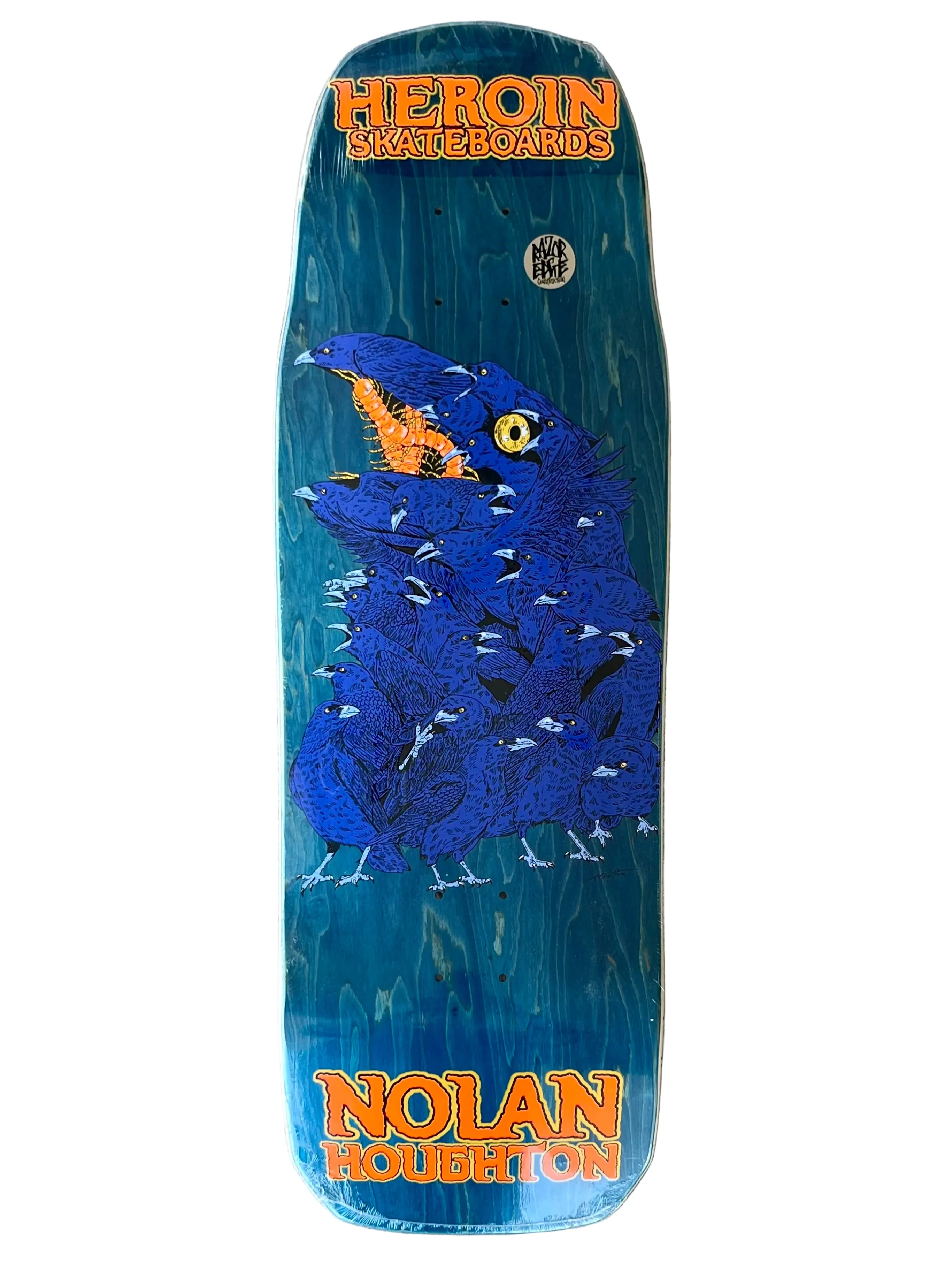 Heroin Nolan Crow Skateboard Deck 9.9" - Image 7