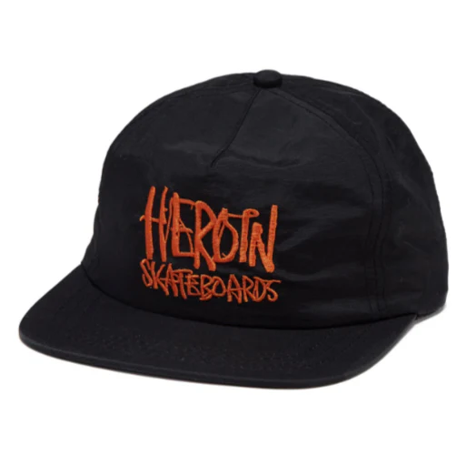 Heroin Script Snapback Hat - Image 3