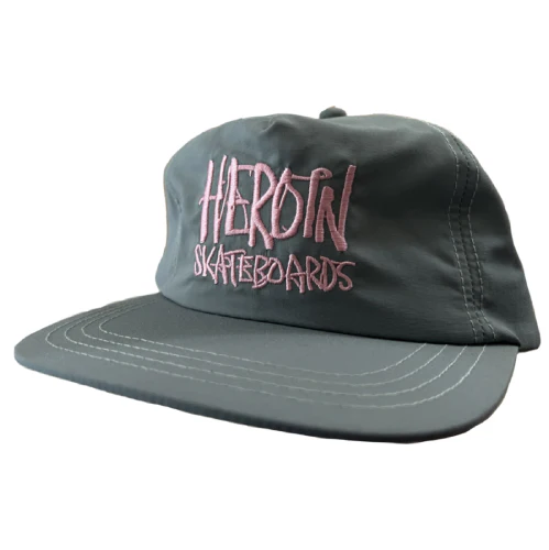 Heroin Script Snapback Hat - Image 5