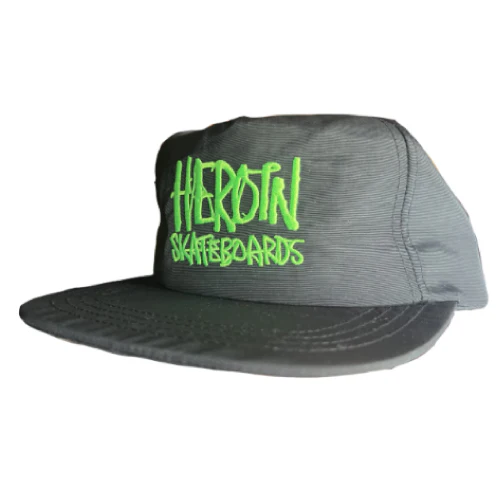 Heroin Script Snapback Hat - Image 7