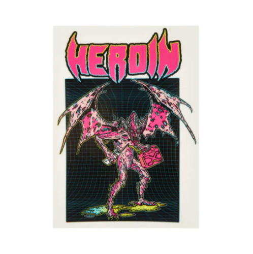 Heroin Shelloween Stickers - Individual - Image 7