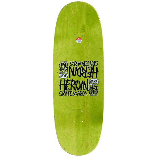 Heroin Shellraiser 3 Skateboard Deck 10.75" - Image 3