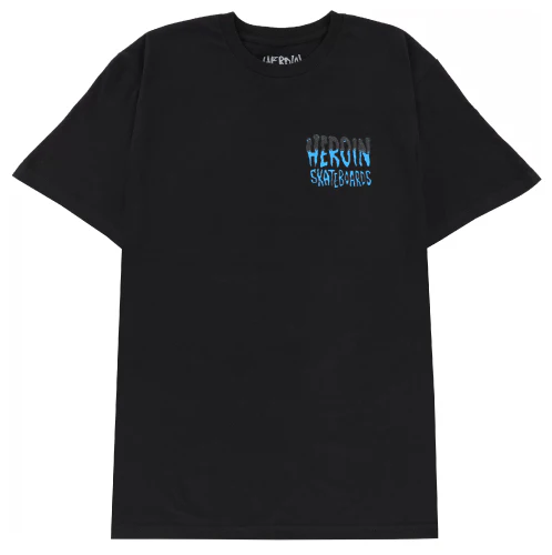 Heroin Skeleton Tee - Black - Image 2