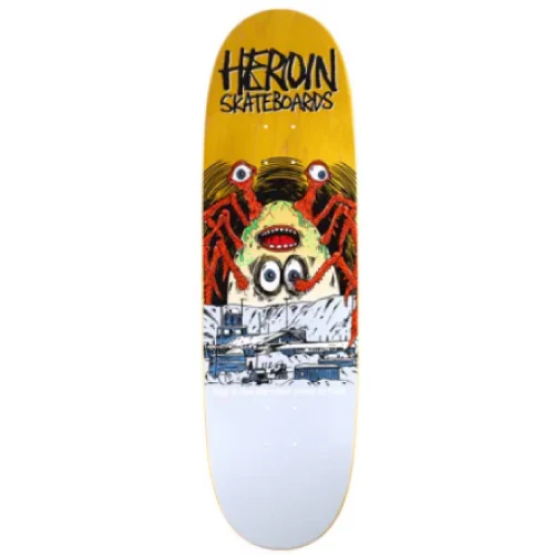 Heroin Space Egg 2 Skateboard Deck 9.4" - Image 3
