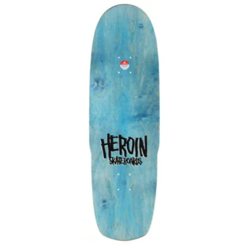 Heroin Stingee Thingee Shaped Skateboard Deck 9.8" - Image 6
