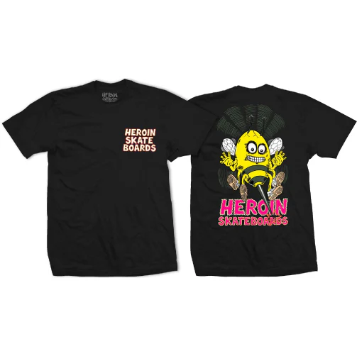 Heroin Stingee Thingee Tee - Black - Image 3